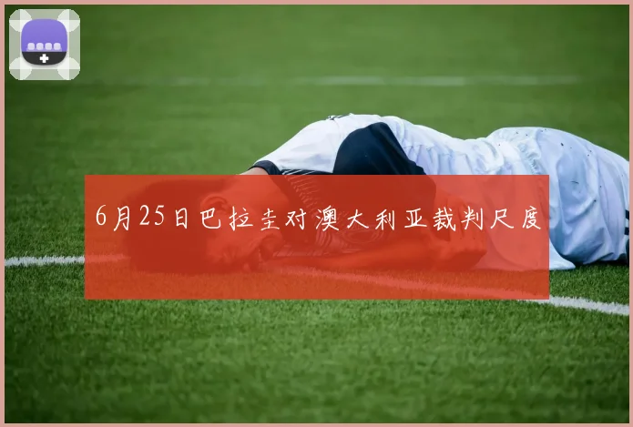 6月25日巴拉圭对澳大利亚裁判尺度