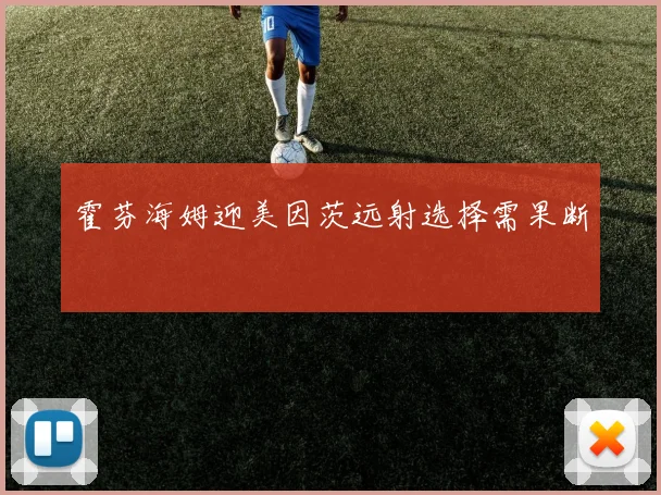 霍芬海姆迎美因茨远射选择需果断